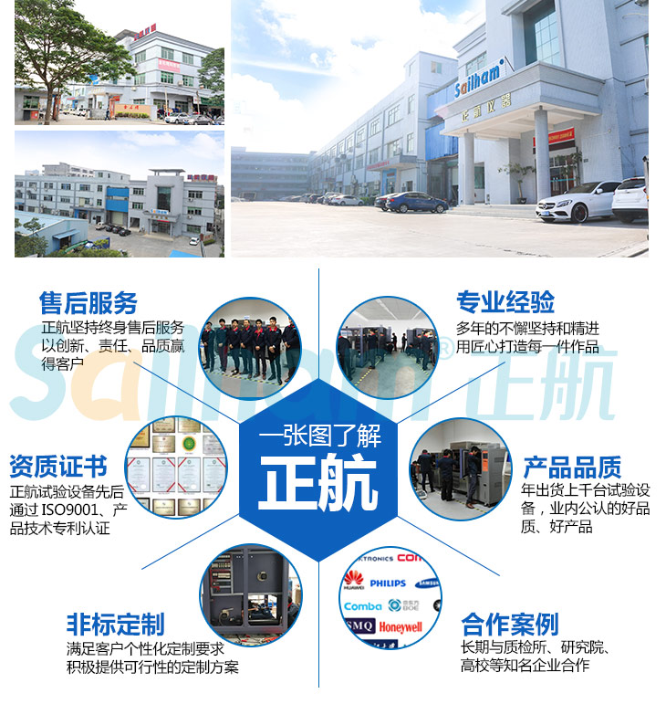 實(shí)拍正航烤漆耐塵試驗(yàn)箱的工廠外景