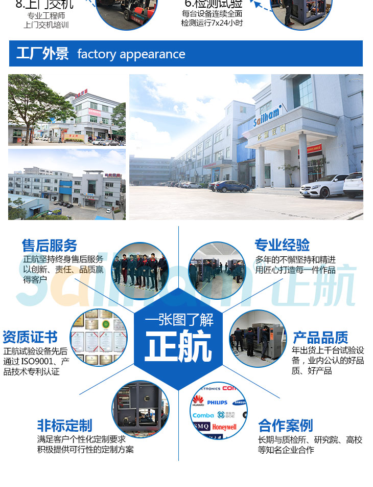 正航儀器售后服務、產品品質、資質證書、合作案例全面公開